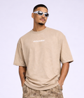 Team Logo Oversized Tee - Desert